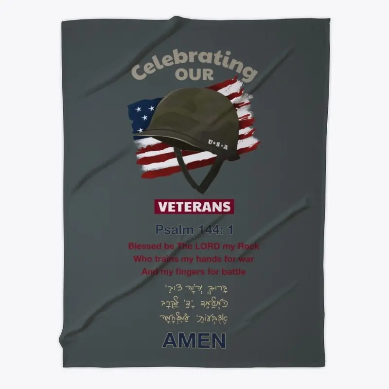 Comfy Blanket + Poster for Veterans